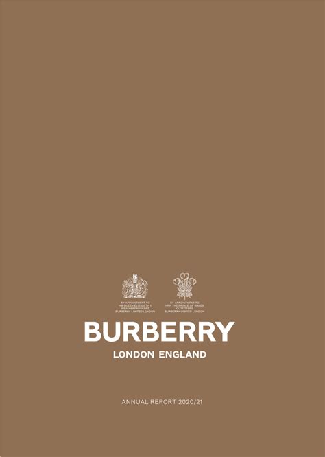 burberry 2020 annual report|burberry annual report 2021 2022.